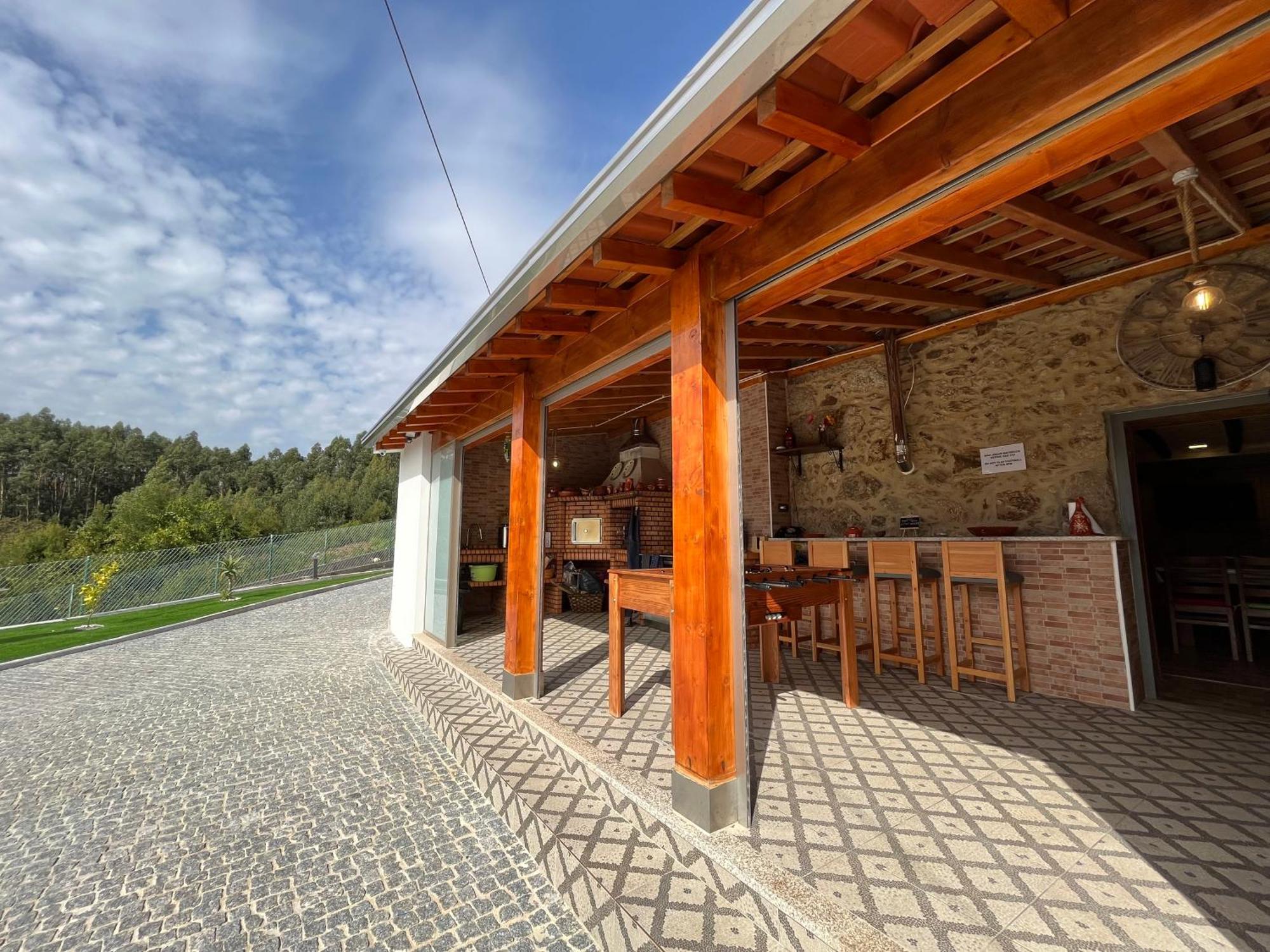 Fonte Retreat Home - Jacuzzi And Heated Swimming Pool Sandim 外观 照片
